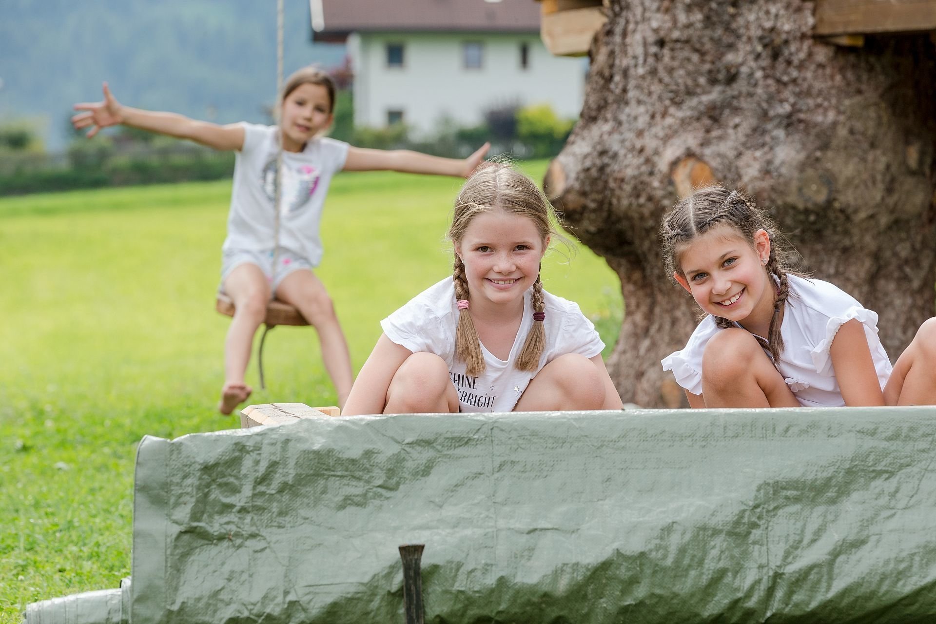 Alles bereit zum Bauernhofurlaub mit Kindern in Südtirol Alles bereit zum Bauernhofurlaub mit Kindern in Südtirol