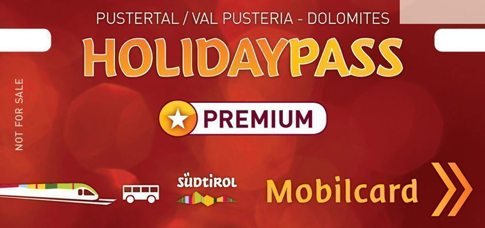 Attraverso la Val Pusteria con l'HolidayPass Premium Attraverso la Val Pusteria con l'HolidayPass Premium